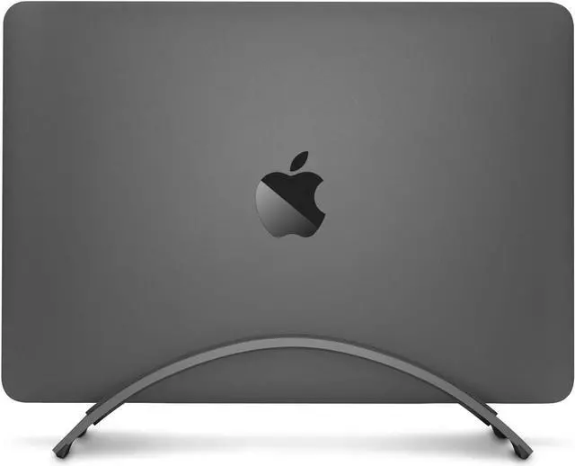 Main image of Twelve South BookArc for MacBook | Space-Saving Vertical Desktop Stand for Apple notebooks (Space Grey)*Not Compatible with M1, See Insert Option to Update/Upgrade*