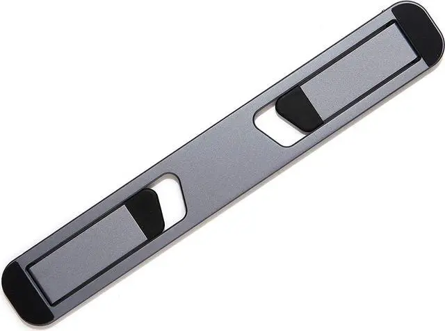 Main image of Laptop Riser for Desk  Aluminum Foldable Laptop Stand for 10-16 Models Including MacBook, MacBook Air, iPad, HP and More  Self-Adhesive Portable Laptop Stand with Non-Skid Feet