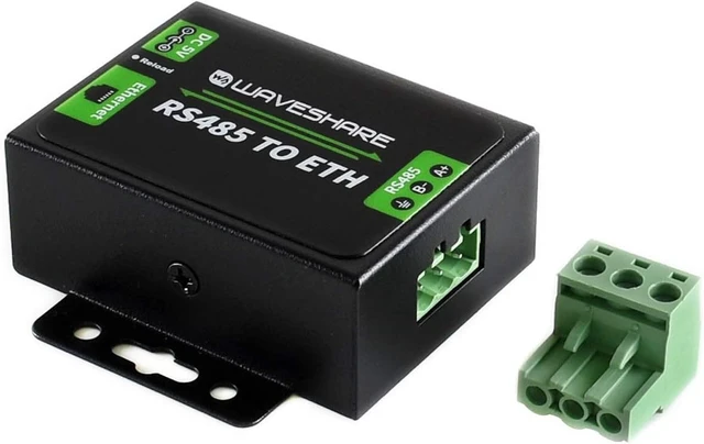Alt view image 3 of 7 - Waveshare RS485 to Ethernet Converter with High-Speed Low-Power High-Stability Up-gradable Easy to Communicate Between RS485 and RJ45 Port Ethernet