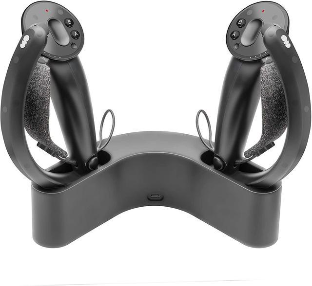 Hvor fint ben momentum Magnetic Charging Dock/Stand Holder and Organizer for Valve Index VR  Controller (Black) VR Accessories - Newegg.com