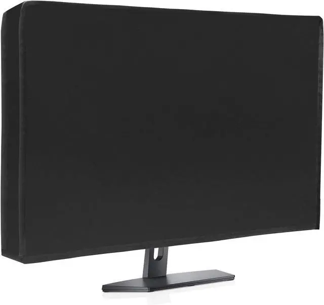 Main image of Luxiv Computer Monitor Dust Cover Black Anti-Dust Screen Cover 21X14X3.5In | Fits Most 21-23In Monitors, 420D Oxford Full Body Cover, For LCD Screens, HD Panels, TV Screens, Desktop Displays, Washable
