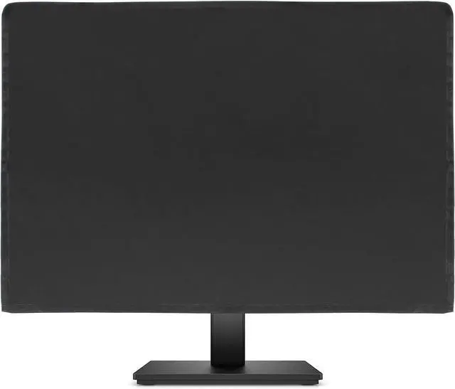 Alt view image 6 of 7 - Luxiv Computer Monitor Dust Cover Black Anti-Dust Screen Cover 21X14X3.5In | Fits Most 21-23In Monitors, 420D Oxford Full Body Cover, For LCD Screens, HD Panels, TV Screens, Desktop Displays, Washable