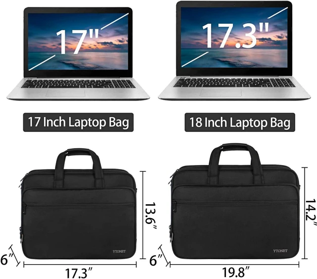 Alt view image 7 of 7 - Gaming Laptop Briefcase 18 Inch Expandable Extra Large Laptop Case