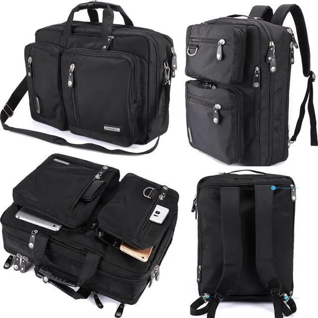 Main image of 18.4 Inches Laptop Bag Multi-function Briefcase Backpack with Handle and Shoulder Strap Fits Up To 19 Inch Laptops Notebook Computer