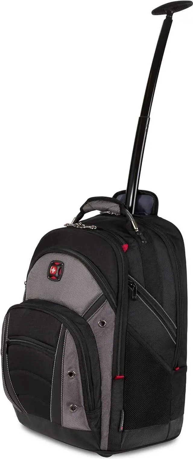 Alt view image 7 of 7 - Wenger Luggage Synergy 18-Inch, Black/Grey, 16