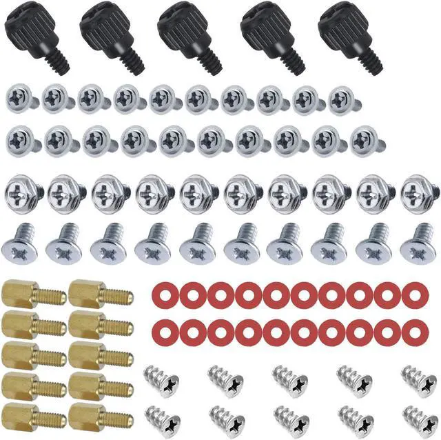 PC Computer Screws Standoffs Set Kit, for Hard Drive Computer Case ...