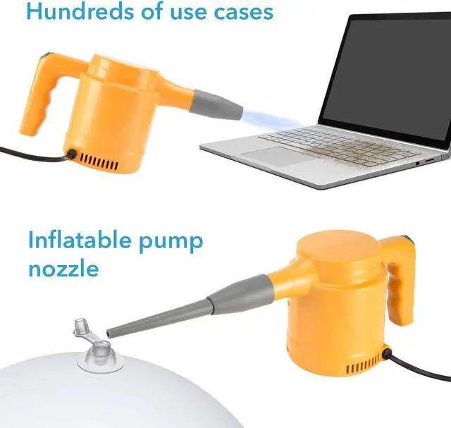 Alt view image 5 of 6 - KOTTO Multi-Use Electric Computer Duster Dryer Air Pump Dust Blower, High Pressure Electric Air Duster, Computer Cleaner Blower, Keyboard Cleaner, Electronic Devices, PC Cleaner and Laptop Cleaner