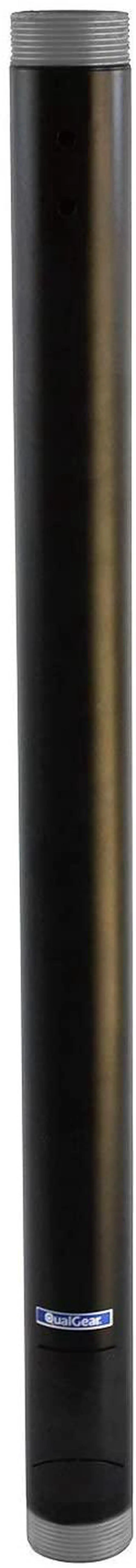 Alt view image 5 of 7 - QualGear Pro-AV QG-KIT-TA-3IN-B Projector Mount Kit Accessory with A Truss Ceiling Adapter, 3" 1.5", Black & QG-PRO-PM-2FT-B Pro-AV 1.5" Npt Threaded Pipe, 2' Length Projector Accessory, Black