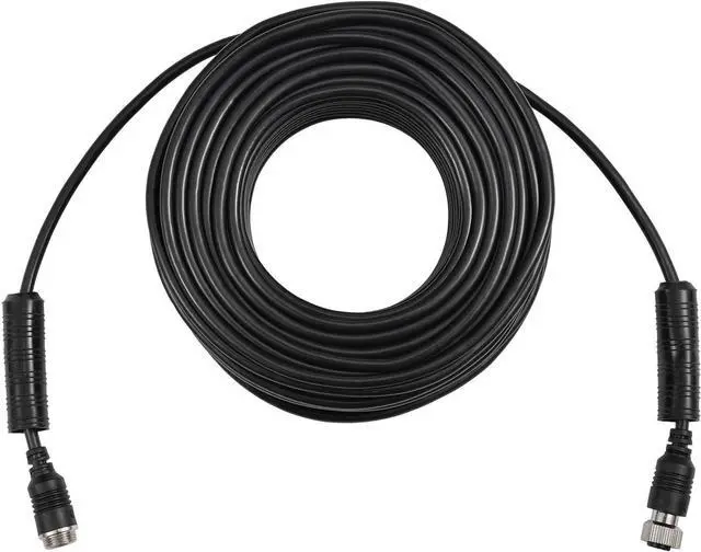 Alt view image 2 of 4 - DALLUX Backup Camera Cable 4PIN Video Power Aviation Extension Wire for Vehicle Car Camper Bus Van Truck Motorhome Trailer RV Reverse Rearview Monitor CCTV System Waterproof Shock Proof 20m 65.7ft