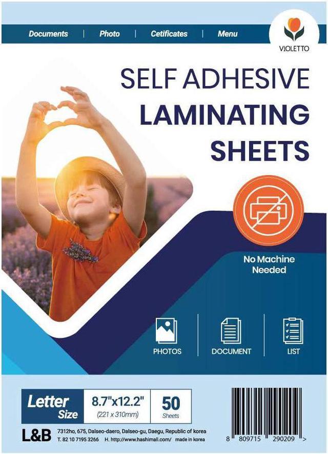 NeweggBusiness - Everest Self Adhesive Laminating Sheets, Single