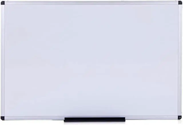 Alt view image 2 of 7 - VIZ-PRO Dry Erase Board/Whiteboard, Non-Magnetic, 48 x 36 Inches, Wall Mounted Board for School Office and Home