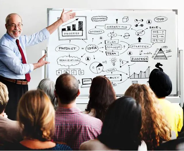 Alt view image 5 of 5 - Large 48"x32" White Board on Wheels: 1 Rrsible Magnetic Dry Erase with Rolling Stand, 4 Markers, Eraser, Magnets, Marker Tray (White) by DT