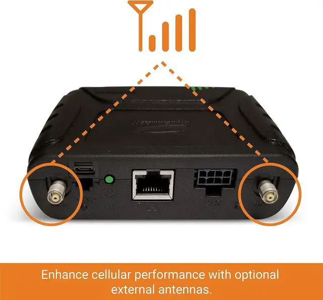 Alt view image 5 of 7 - Novatel Wireless SA2100 AT&T 4G LTE MiFi Mobile Wi-Fi Hotspot and LAN Port | Signal Booster Antenna Included | Device for Seniors, Kids, Teens, Employees, Travel