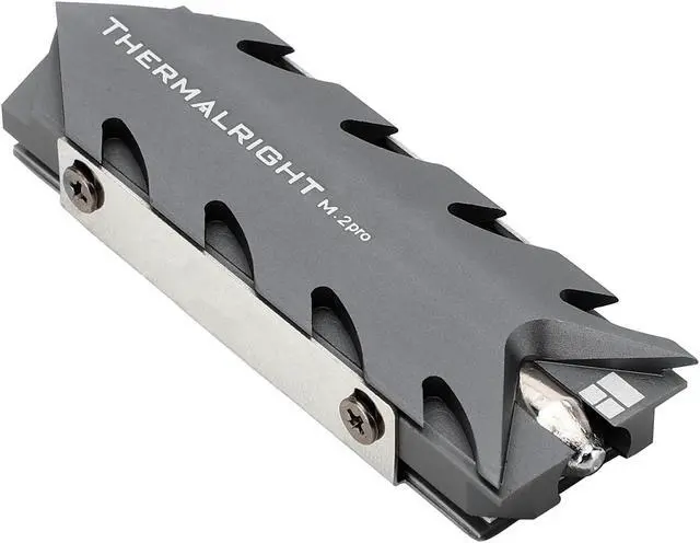 Alt view image 2 of 6 - Thermalright M.2 Pro 2280 Pro SSD Heatsink, 8mm Heatpipe, High Performance Double Side Thermal pad