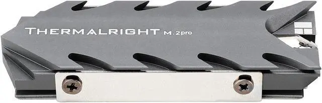 Alt view image 3 of 6 - Thermalright M.2 Pro 2280 Pro SSD Heatsink, 8mm Heatpipe, High Performance Double Side Thermal pad