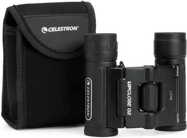 Alt view image 5 of 7 - Celestron  UpClose G2 8x21 Binocular  Multi-Coated Optics for Bird Watching, Wildlife, Scenery and Hunting  Roof Prism Binocular for Beginners  Includes Soft Carrying Case
