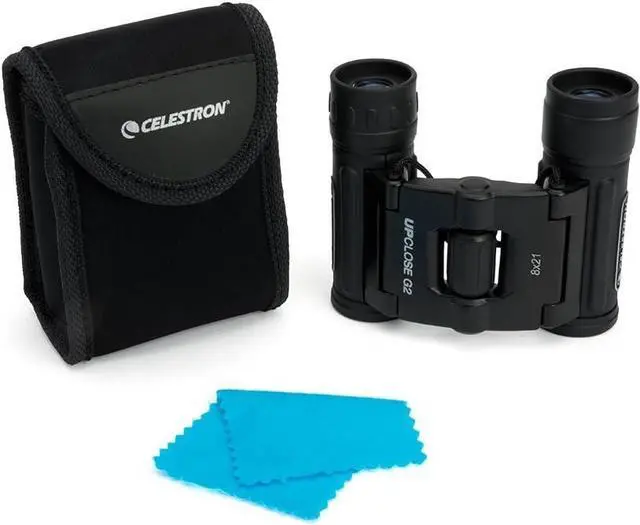 Alt view image 6 of 7 - Celestron  UpClose G2 8x21 Binocular  Multi-Coated Optics for Bird Watching, Wildlife, Scenery and Hunting  Roof Prism Binocular for Beginners  Includes Soft Carrying Case