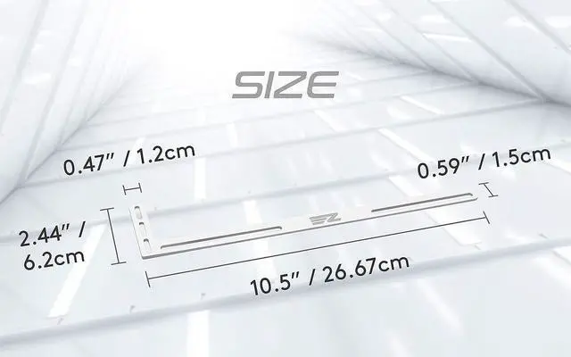 Alt view image 7 of 7 - GPU Bracket,Graphics Card Brace Support,Video Card Holder,GPU Holder for Custom Desktop PC Gaming-3mm Aluminum-White