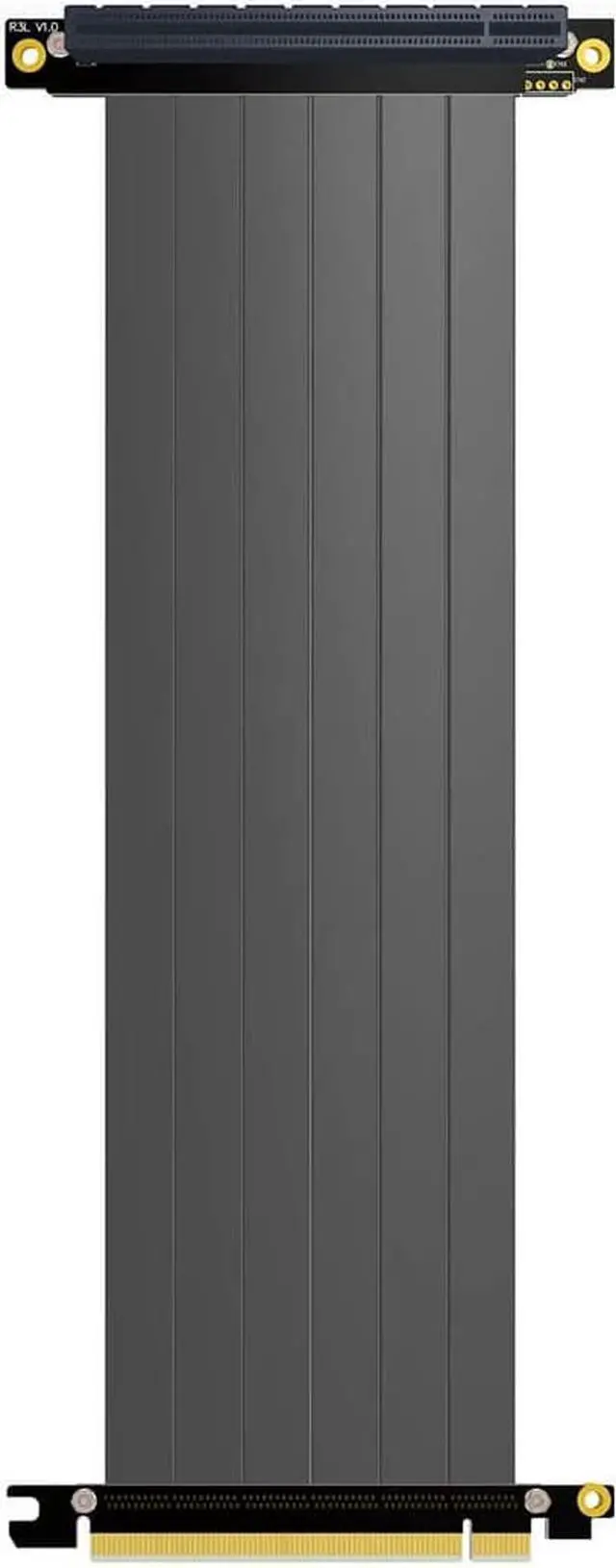 Main image of ADT-LINK PCI-E X16 to 16X 3.0 Male to Female Riser Extension Cable Graphics Card Computer Chassis PCI Express Extender Ribbon 128G/Bps (R33SL 25CM)