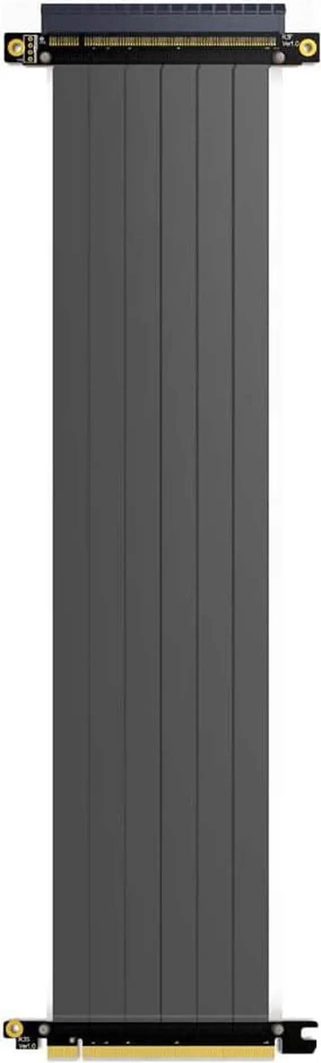 Main image of ADT-LINK PCI-E X16 to 16X 3.0 Male to Female Riser Extension Cable Graphics Card Computer Chassis PCI Express Extender Ribbon 128G/Bps (R33SF 50CM)