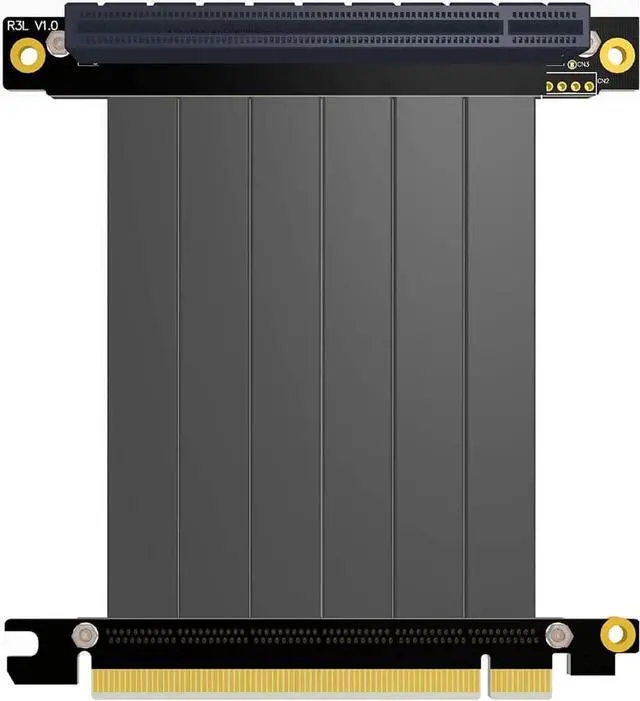 Main image of ADT-Link PCI-E X16 to 16X 3.0 Male to Female Riser Extension Cable Graphics Card Computer Chassis PCI Express Extender Ribbon 128G/Bps (R33SL 10CM)