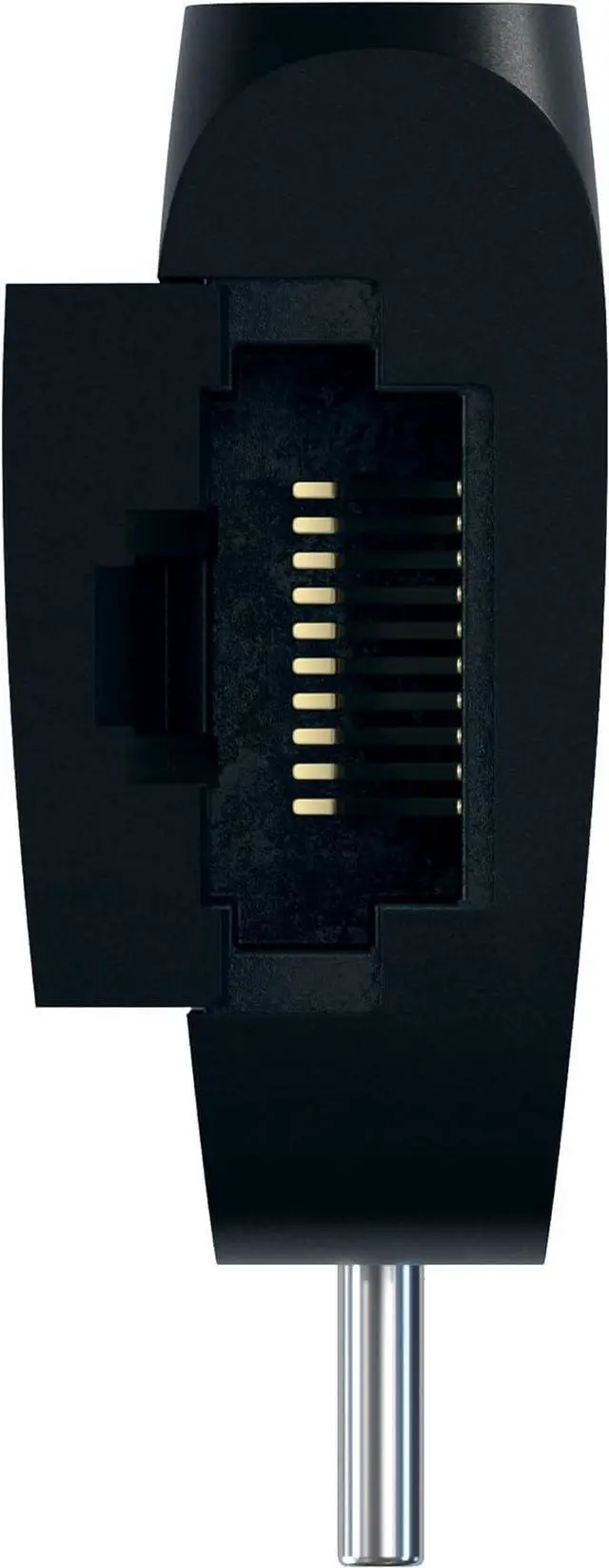 Alt view image 5 of 6 - Satechi Type-C Pro Hub Adapter with Ethernet - 4K HDMI, USB-C PD, Gigabit Ethernet, USB 3.0, Micro SD Card Slot - for M2/ M1 MacBook Pro/Air (Silver)