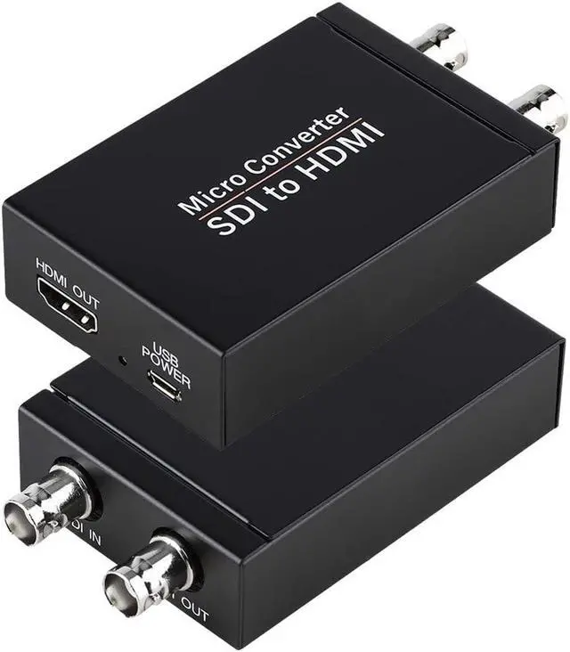 Main image of SDI to HDMI Converter - 3G/HD/SD-SDI Adapter With Auto Format Detection Video Converter and Stereo Audio De-embedder