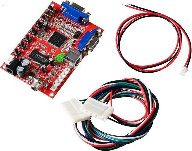 Main image of Mcbazel Arcade Game VGA to CGA RGBS CVBS S-VIDEO Video Converter Board GBS-8100