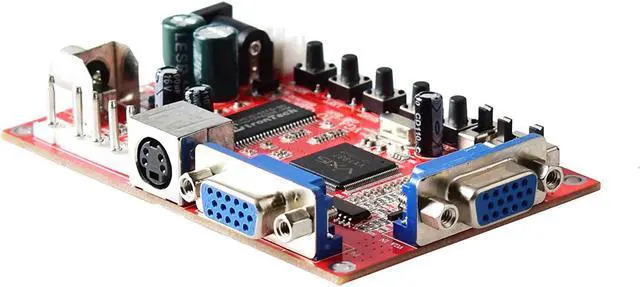 Alt view image 4 of 5 - Mcbazel Arcade Game VGA to CGA RGBS CVBS S-VIDEO Video Converter Board GBS-8100