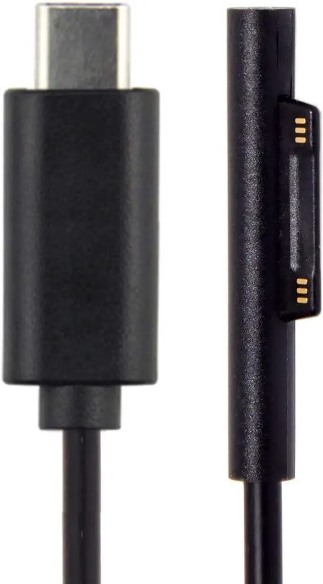 Alt view image 5 of 7 - USB 3.1 Type C USB-C DC 12-15V to Surface Pro3 Pro4 Pro5 Pro6 Book Cable 1.8m