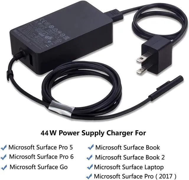 Alt view image 7 of 7 - Sehonor 44W Surface Charger (for Surface Pro 7/6/5/4/3/X, Surface Laptop 3/2/1, Surface Go 2/1, Surface Book Power Supply Adapter, for Microsoft Surface Laptop and Tablet