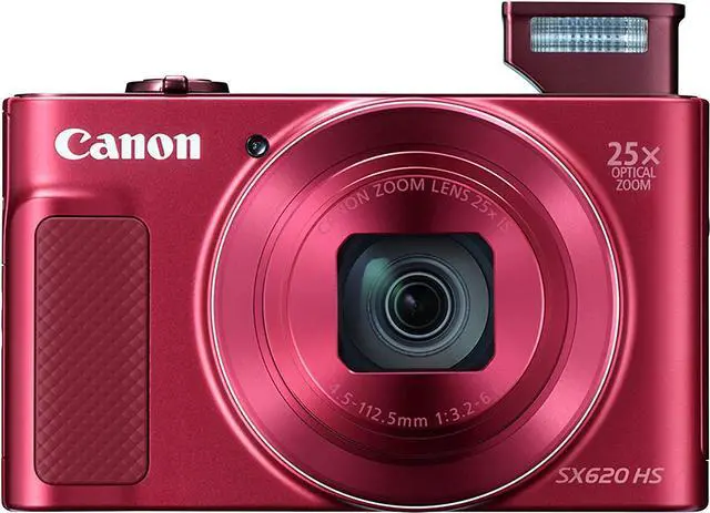 Alt view image 20 of 20 - Canon PowerShot SX620 HS Digital Camera (Red)