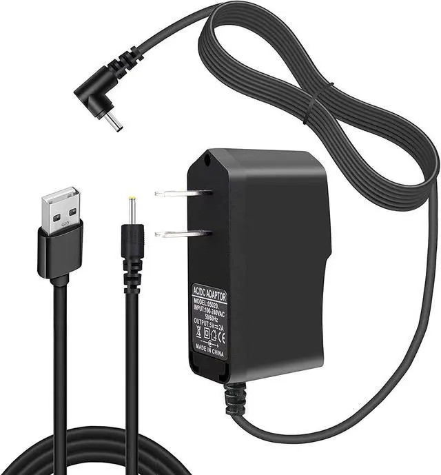 Main image of Replacement 5V 2A Home Wall AC Power Adapter Charger with 3 Feet USB DC Charging Cable for RCA 10 Viking PRO RCT6303W87 / RCT6303W87DK 10 Tablet