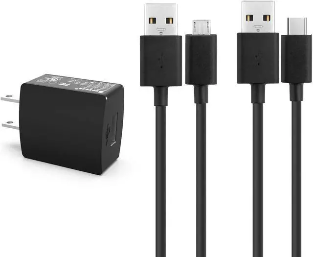 Main image of Tablet Charger Fit for  Micro USB and USB C Connector