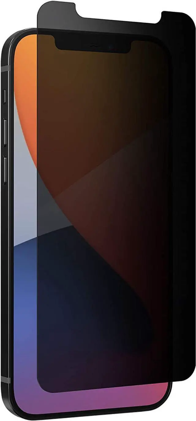 Main image of ZAGG InvisibleShield Glass Elite Privacy+ - Privacy Screen Protector for iPhone 12 Pro, 12, 11, XR  3X Impact Protection (200106681)