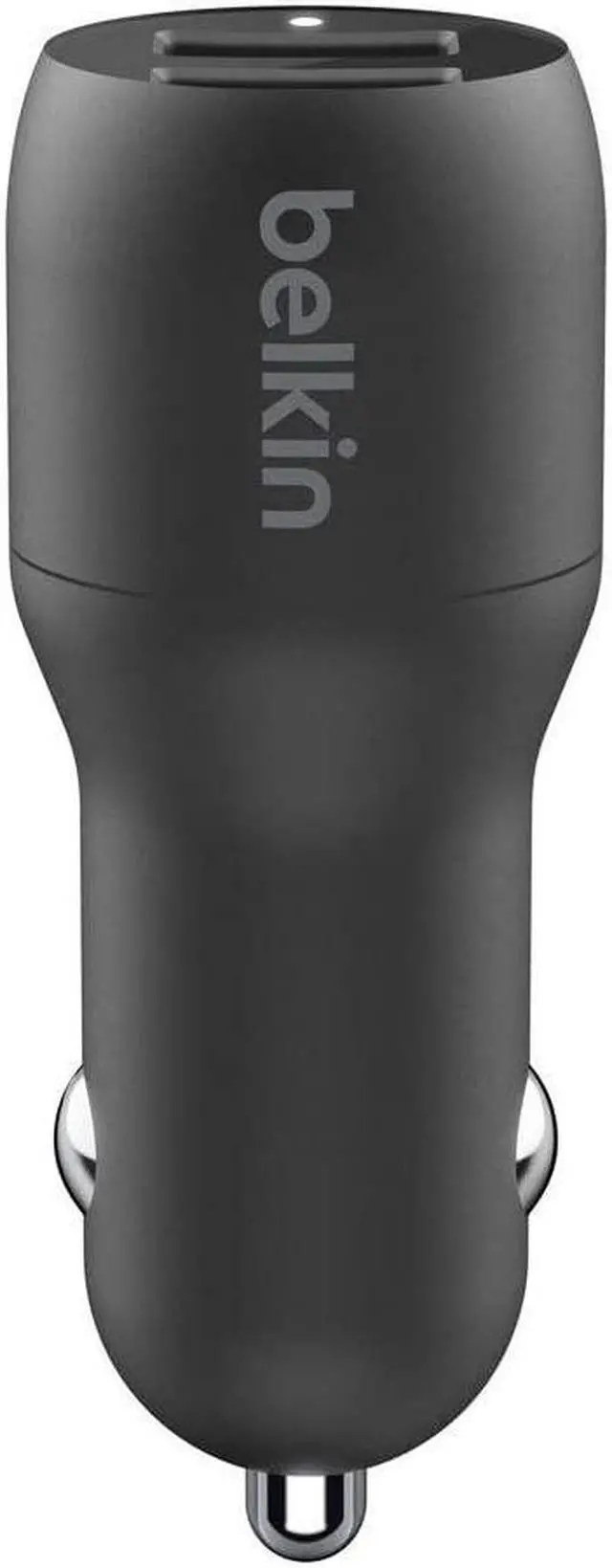 Alt view image 5 of 7 - belkin ccb001btbk dual usb car charger 24w (boost charge dual port car charger, 2-port usb car charger) iphone car charger, android car charger, black