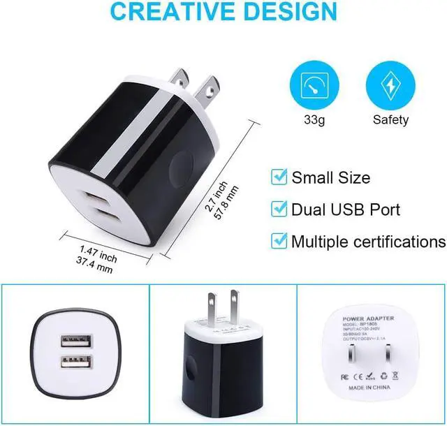 Alt view image 7 of 7 - Type C Charger for LG G8 G9 G7 V60 V50 V40 V35 V30 ThinQ Stylo 6 5 4, Samsung Galaxy S25 S24 S23 S22 S21 S20 Ultra A16 5G A15 A14 A35 A55 A54, Charging Block, Car Adapter, USB C Fast Charging Cables