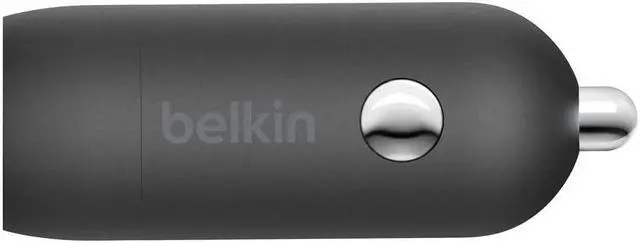 Alt view image 7 of 12 - Belkin BOOST CHARGE 20W USB-C PD Car Charger CCA003btBK