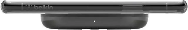 Alt view image 6 of 6 - Quick Charge Wireless Charging Pad - 10W Qi-Certified Charger Pad for  iPhone  Galaxy Pixel  & More Charge While Listening to Music Streaming Videos - Black (No PSU)