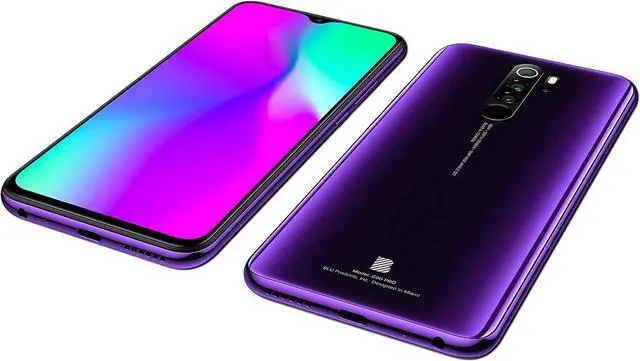 Alt view image 8 of 11 - BLU G90 Pro G0370WW 128GB Unlocked GSM Android Smartphone - Purple Haze