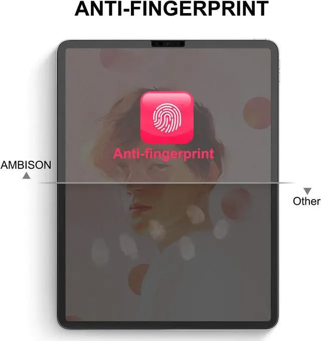 Alt view image 7 of 7 - Matte Screen Protector for iPad Pro 11 (all models), iPad Air 5th/4th Generation(10.9'' 2022&2020), [Install Frame] High Touch Sensitivity Matte Film, Anti-Glare/Apple Pencil Compatible