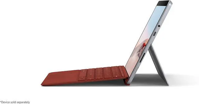 Alt view image 3 of 5 - Microsoft Surface Go Signature Type Cover - Poppy Red - French
