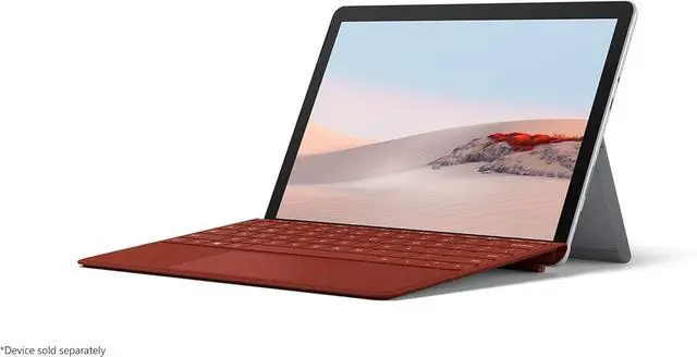 Alt view image 4 of 5 - Microsoft Surface Go Signature Type Cover - Poppy Red - French