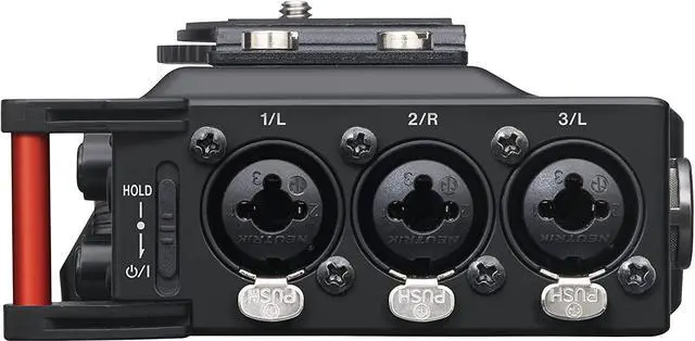Alt view image 5 of 5 - TASCAM 4-Channel Portable Audio Recorder for Videographers, 4 Combo XLR/TRS Inputs, 2 Internal Mics, Limiter, HP Filter (DR-70D)