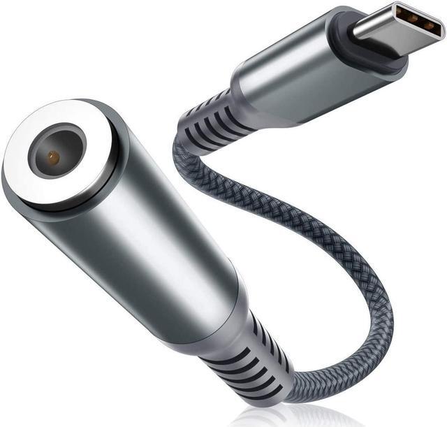 Main image of iPhone 16 16e 15 Headphone Aux Adapter USB-C to 3.5mm Audio Converter Type C to 1/8 Inch Jack for  15 Pro Max Plus  Galaxy S25 S24 S23 iPad 10 10th Air 4th 5 5th Mini 6th 7 7th Gen