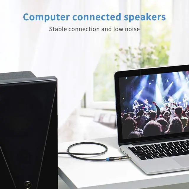 Alt view image 7 of 7 - 3.5mm to 1/4 Inch Headphone Adapter 1/4 Inch Jack Male to 1/8 Inch Female Mini Jack Stereo Adapter Gold-Plated Pure Copper Aux Audio Interface Headphone Converter Black - 2 Pack