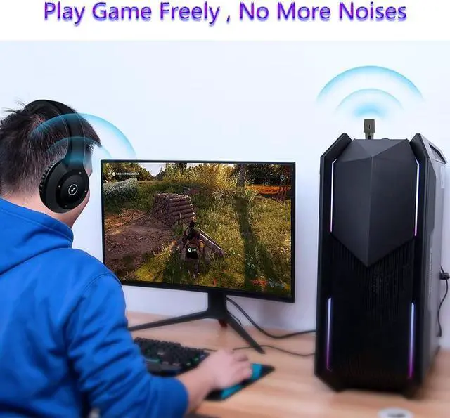 Alt view image 6 of 6 - Bluetooth Flight Transmitter Wireless 5.0 Airplane Airline Airport A2DP Adapter for Bose 700 QC45 QC35 Sony WH-1000XM5 Anker Soundcore Life Q45 Sennheiser Momentum 4 Apple Airpods Pro Max Headphones