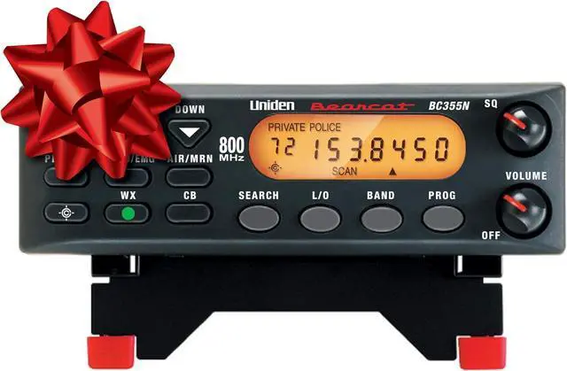 Main image of BC355N 300-Channel Base/Mobile Scanner, Close Call Capture, Pre-programmed Search Action Bands to Hear Non-Digital Police, Ambulance, Fire, Amateur Radio, Public Utilities, Weather & more