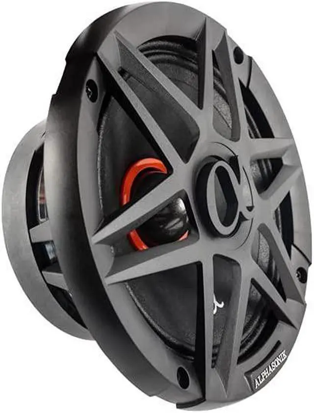 Alt view image 3 of 6 - 1 Pair of ABM80 DYNAMIS Series 8" 800 Watts Max 200 Watts RMS Mid-Range Car Audio Speaker 4-Ohm Cloth Surround, Non Pressed Paper Cone, Ferrite Magnet, and Grille Included