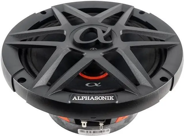 Alt view image 4 of 6 - 1 Pair of ABM80 DYNAMIS Series 8" 800 Watts Max 200 Watts RMS Mid-Range Car Audio Speaker 4-Ohm Cloth Surround, Non Pressed Paper Cone, Ferrite Magnet, and Grille Included